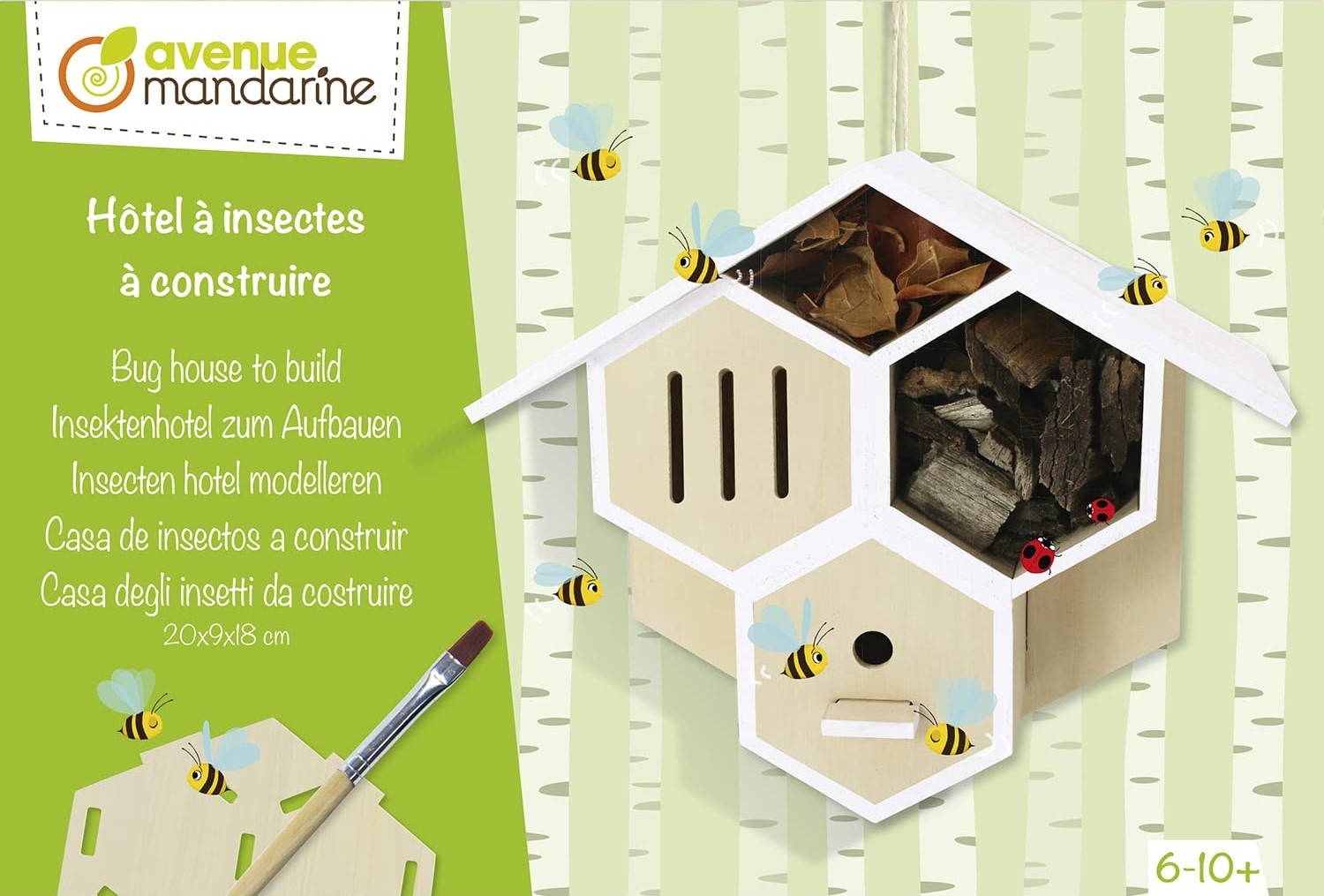 Hmyzí domeček - detail sady